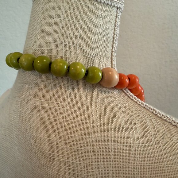 Rosary with Wooden Beads EUC - Picture 2 of 5